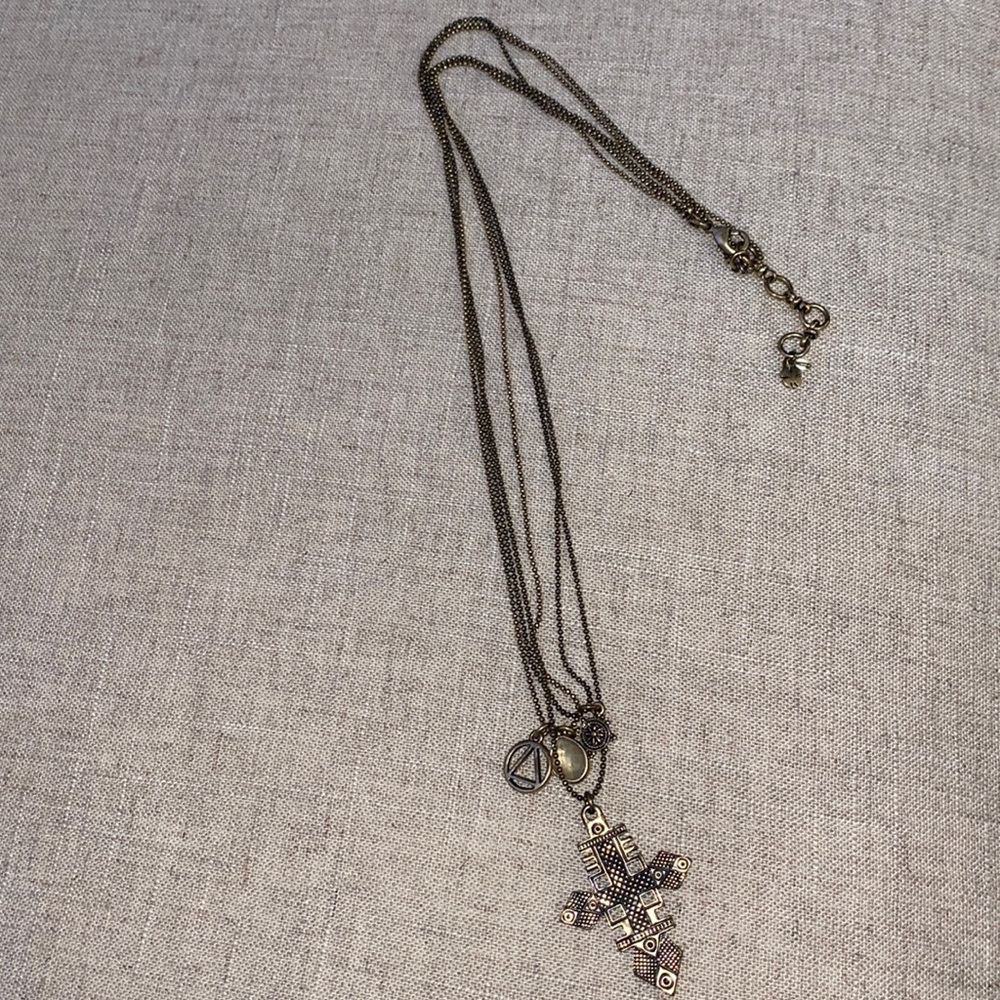 Women’s long chain layered Gold‎ Necklace